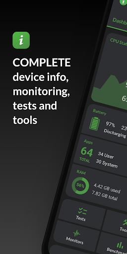 DevCheck Device & System Info Ekran Görüntüsü 0