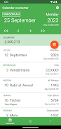 Calendar Converter ဖန်သားပြင်ဓာတ်ပုံ 0