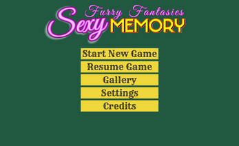 Sexy Memory - Furry Fantasies スクリーンショット 2