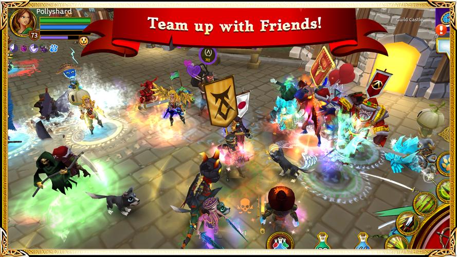 Arcane Legends MMO-Action RPG 스크린샷 1