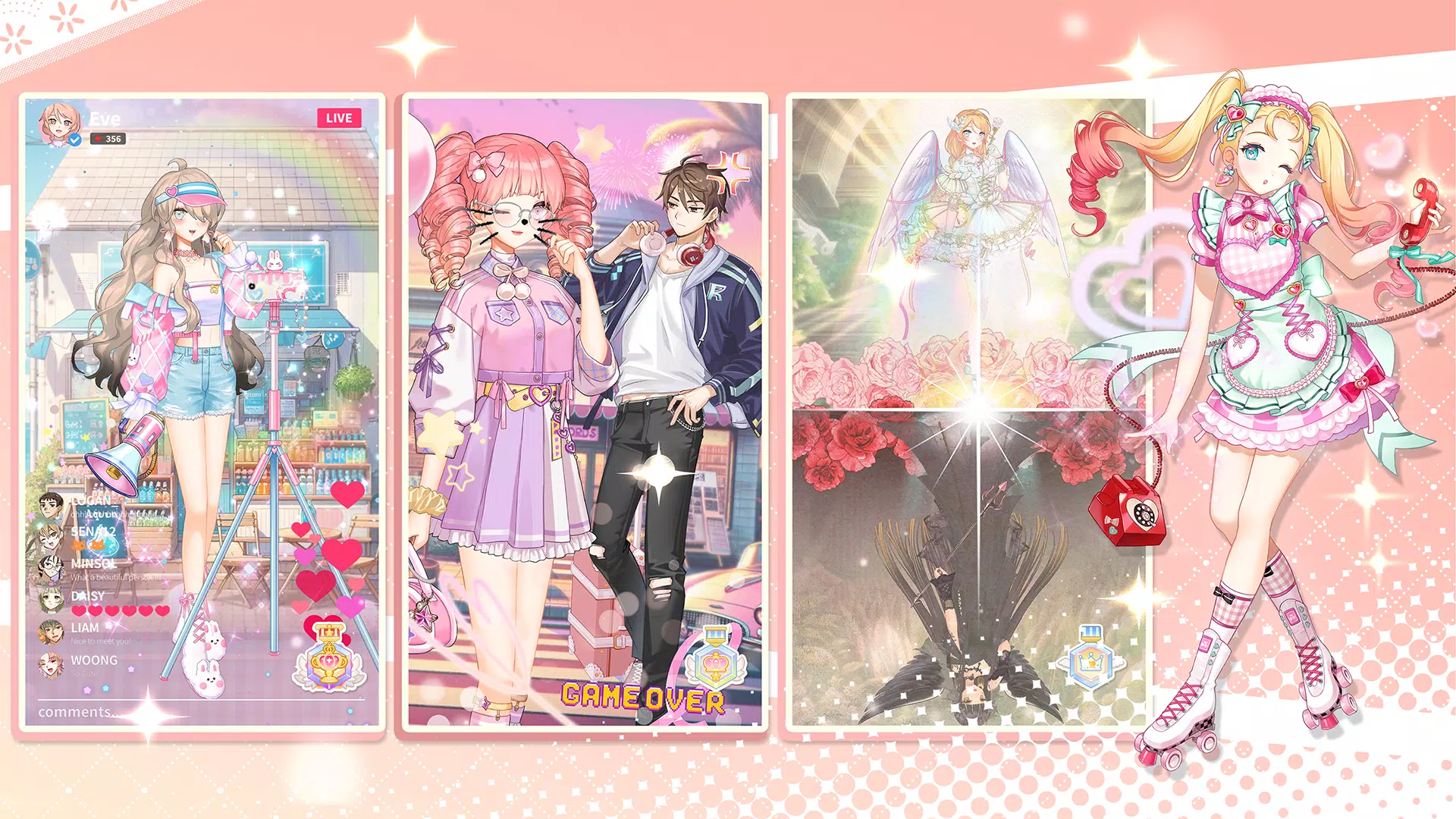 Eve Shop: Dress Up Anime Game Screenshot 3