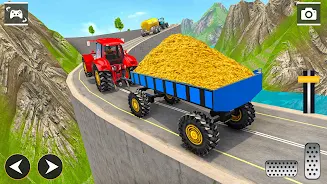 Tractor Simulator Farming Game ภาพหน้าจอ 1