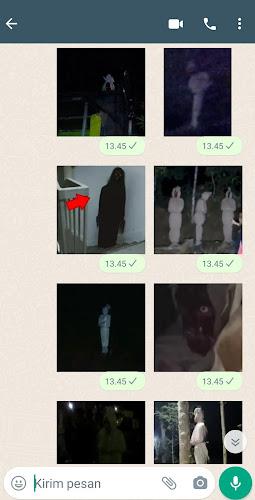 Pocong Kuntilanak WA Stickers Captura de tela 0