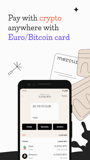 Mercuryo Bitcoin Cryptowallet স্ক্রিনশট 3