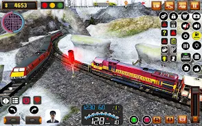 Uphill Train Track Simulator スクリーンショット 1