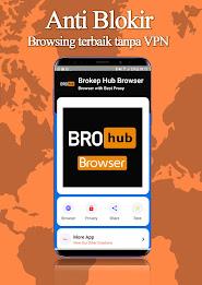 Brokep Hub Browser VPN Browser Ảnh chụp màn hình 1