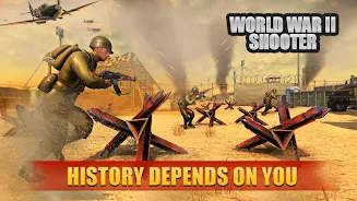 World War WW2 Shooter : Free S Schermafbeelding 3