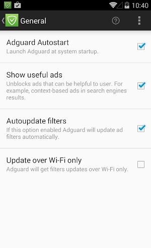 AdGuard Ad Blocker Tangkapan skrin 1