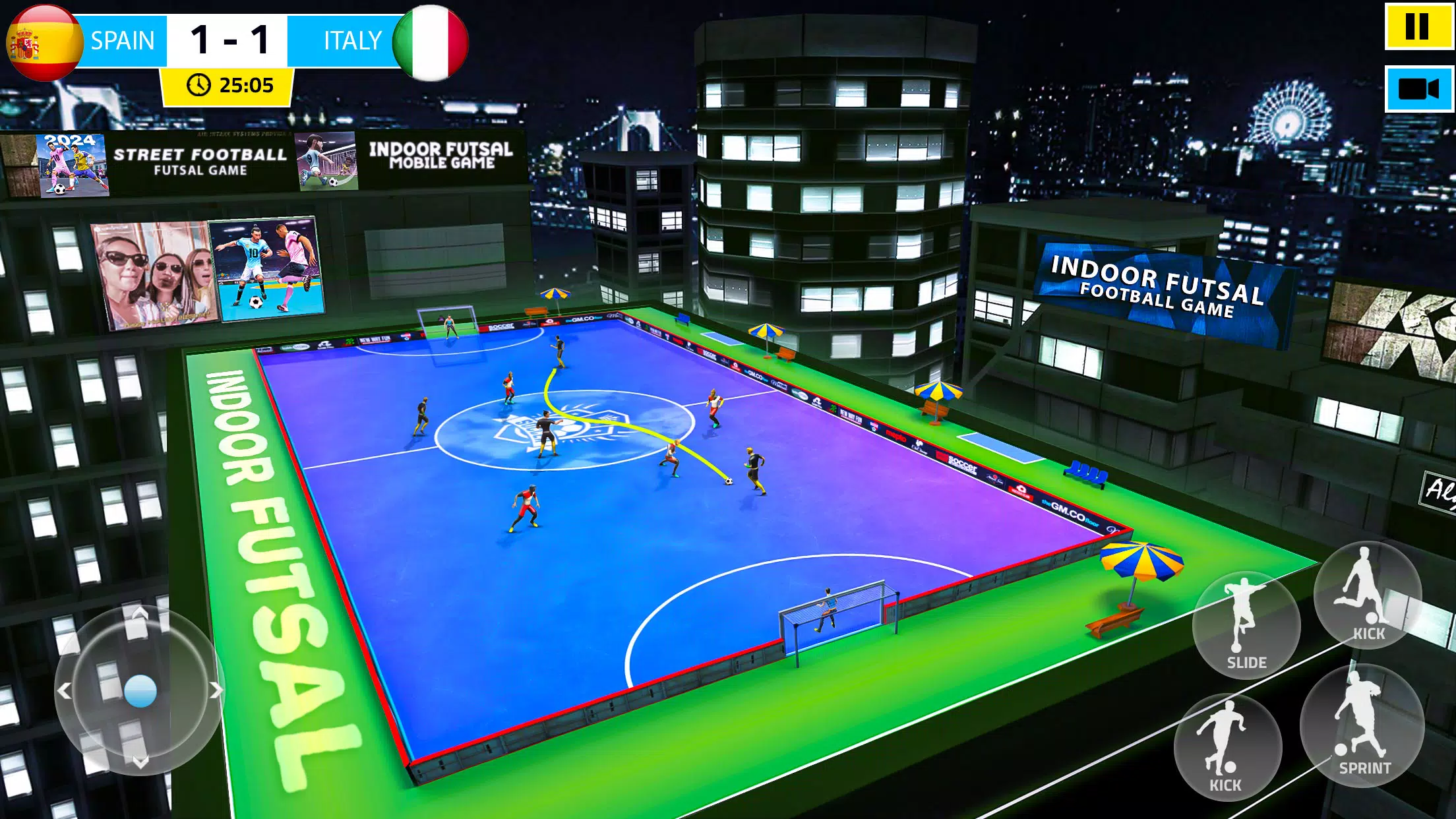 Indoor Futsal: Football Games ภาพหน้าจอ 0