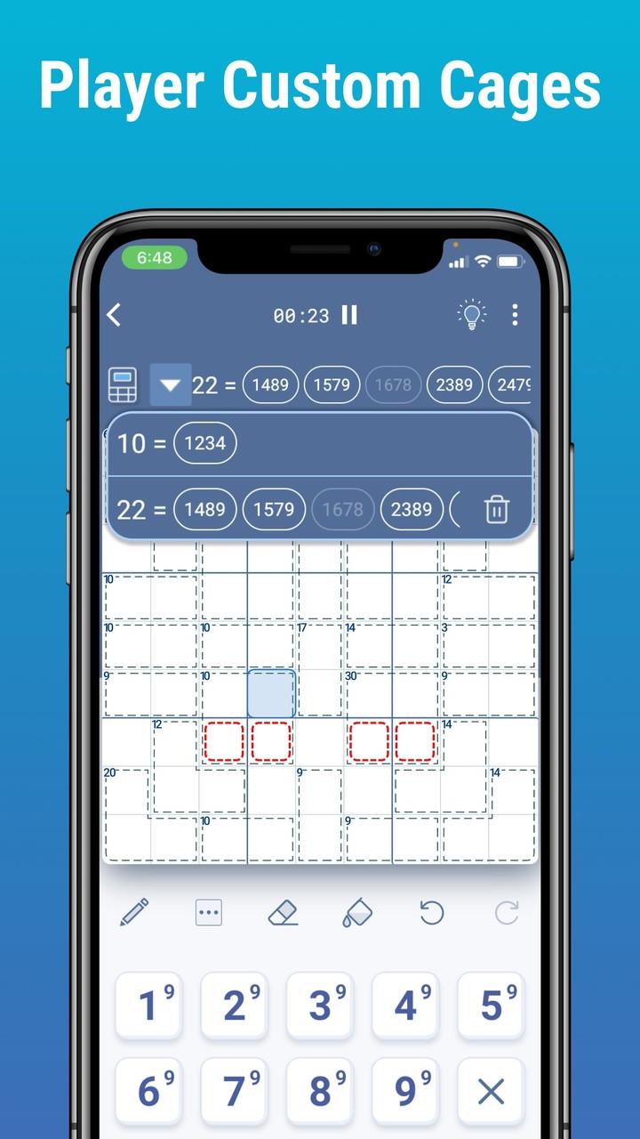 Killer Sudoku by Logic Wiz ภาพหน้าจอ 3