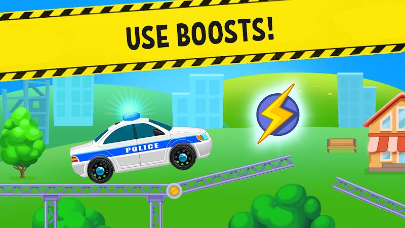 Police Car x Kids Racing Games Screenshot 3