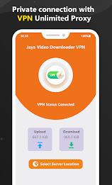 Browser VPN & Video Downloader Tangkapan skrin 1