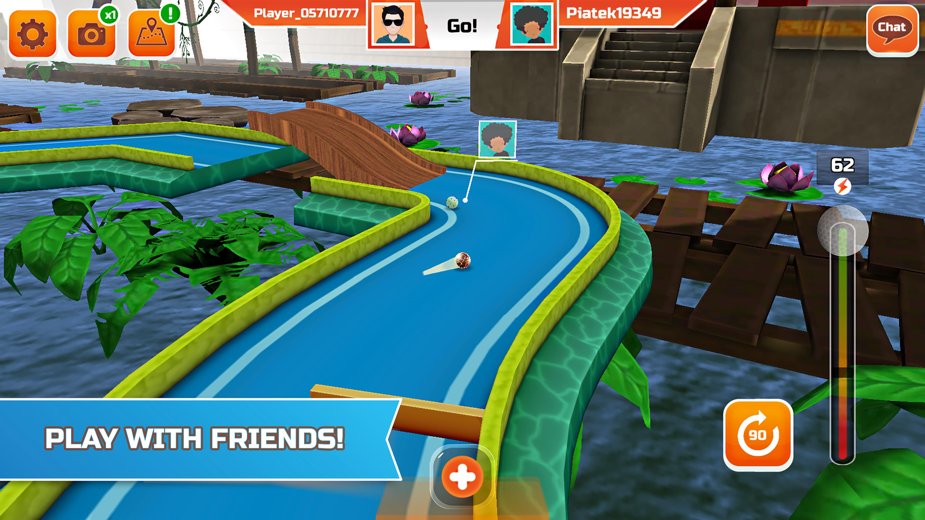 Mini Golf 3D Multiplayer Rival Captura de tela 3