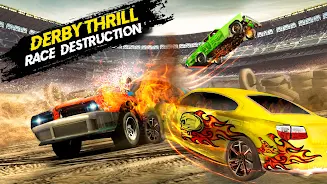 Schermata X Demolition Derby: Car Racing 1