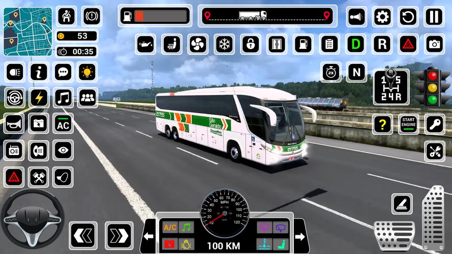 Bus Simulator: City Coach Game Tangkapan skrin 1