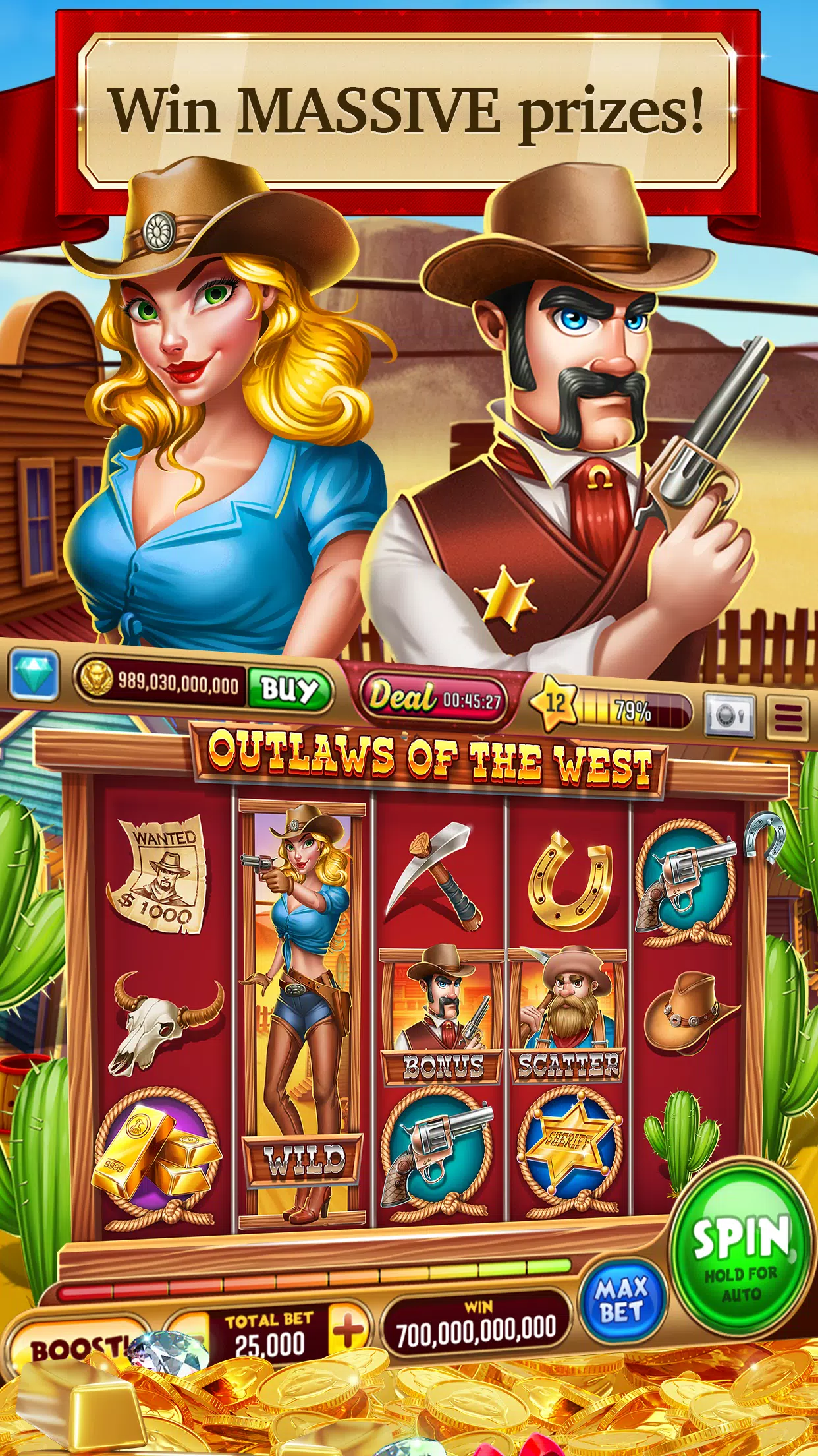 Slots Panther Vegas: Casino 螢幕截圖 3