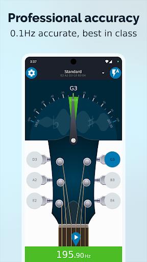 Guitar Tuner Guru ภาพหน้าจอ 2