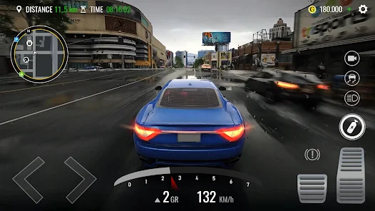 Car Driving Traffic Simulator Ekran Görüntüsü 1