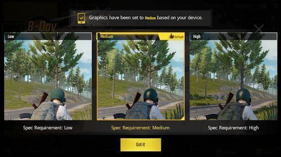 PUBG Mobile Garena Lite Schermafbeelding 1