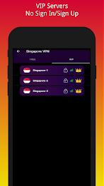 Singapore Fast VPN:Safer VPN Captura de pantalla 3