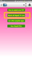 All Nepali TV Live Screenshot 0