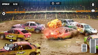 X Demolition Derby: Car Racing Capture d'écran 2