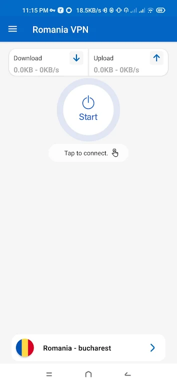 Romania VPN - Fast & Secure Screenshot 1
