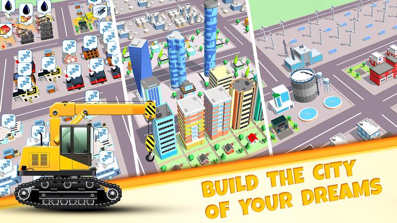 City Building Games Tycoon Captura de tela 2