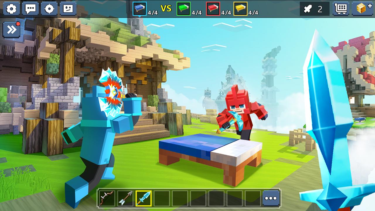 Bed Wars Lite ဖန်သားပြင်ဓာတ်ပုံ 1