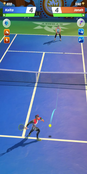 Tennis Clash: Multiplayer Game ဖန်သားပြင်ဓာတ်ပုံ 0