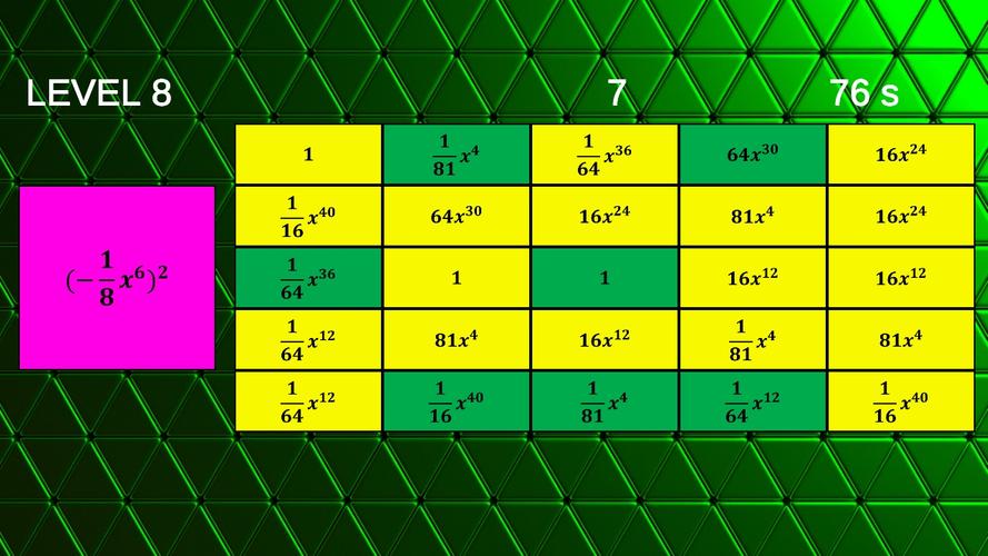 Polynomial Bingo (Mathematics) Screenshot 3