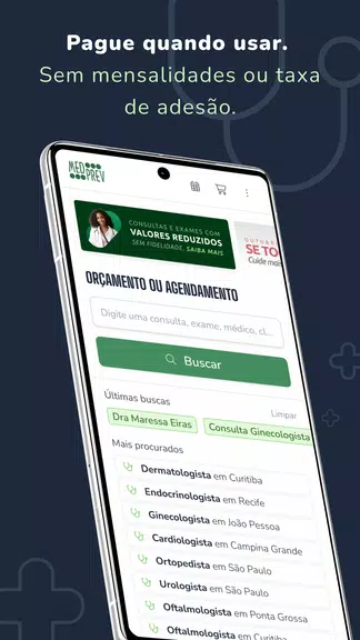 Medprev: Agende Médico e Exame Скриншот 0