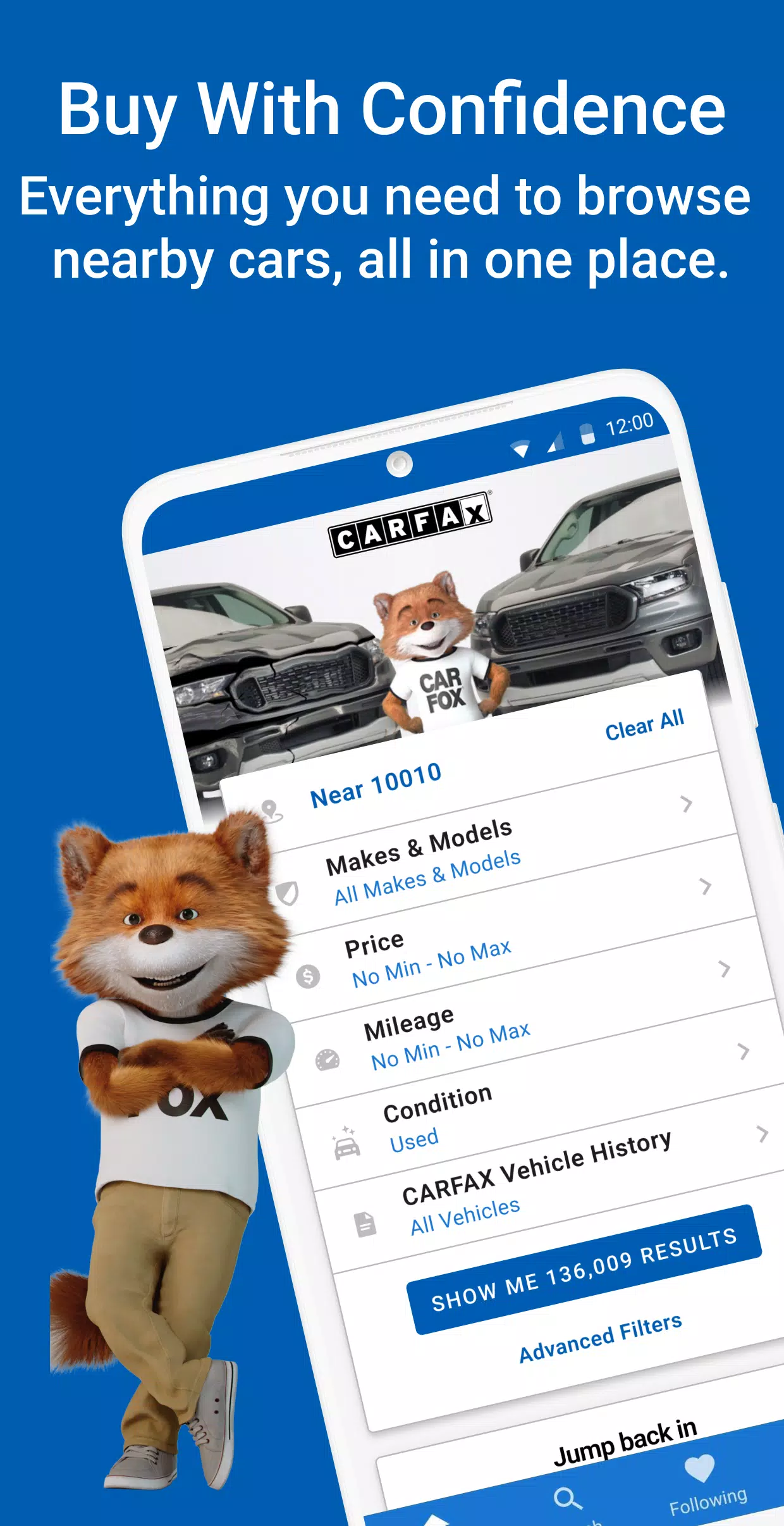 CARFAX ภาพหน้าจอ 0