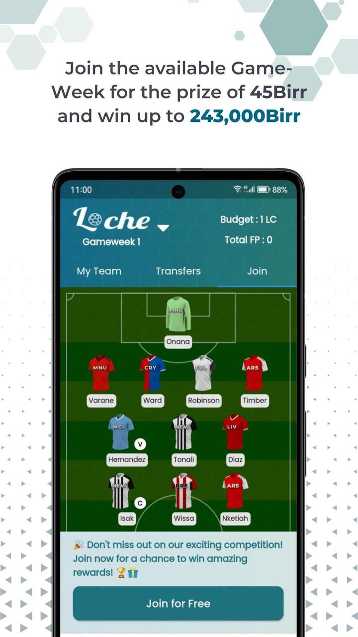 Loche Fantasy Football Capture d'écran 2