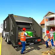 Real Garbage Truck Simulator Capture d'écran 1