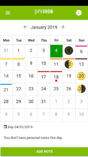 Marijuana Lunar Calendar Schermafbeelding 0