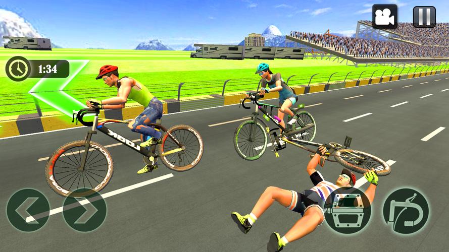 Cycle Race Game Cycle Stunt Capture d'écran 2