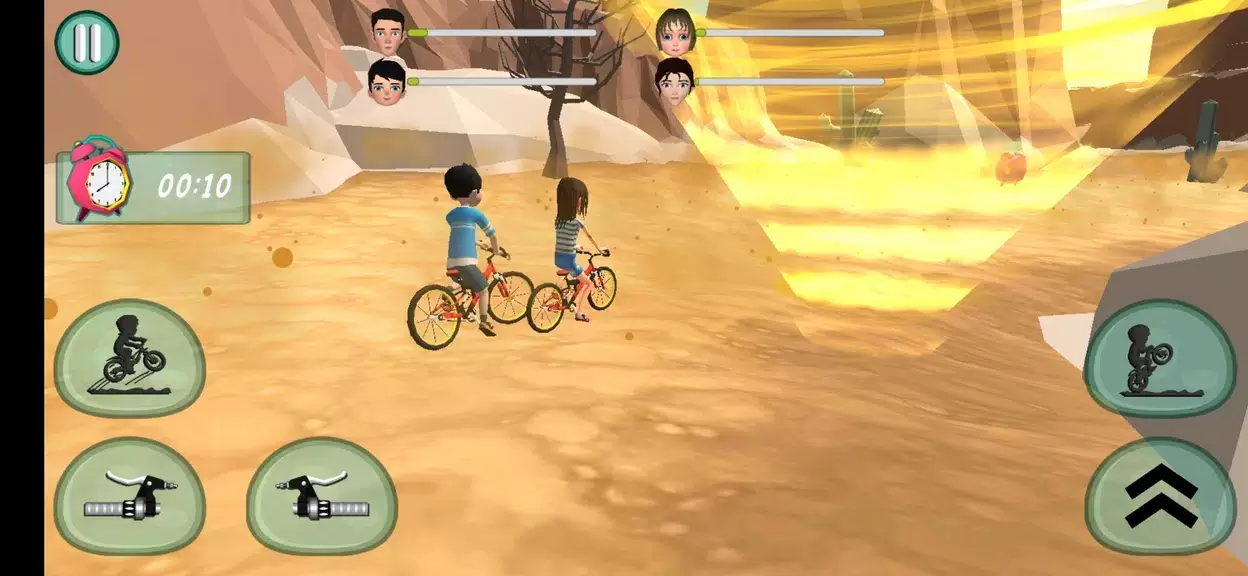 Super Bicycle Racing Captura de tela 3