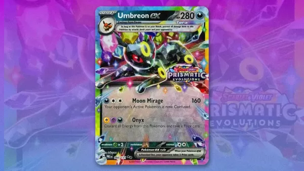 Umbreon ex - 060/131 (Estampille Prismatic Evolutions)