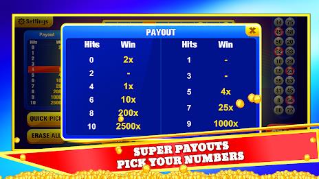 Keno Games Casino Fun Screenshot 2