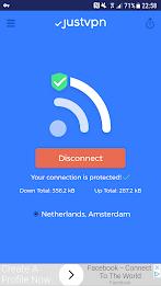 VPN high speed proxy - justvpn Screenshot 1