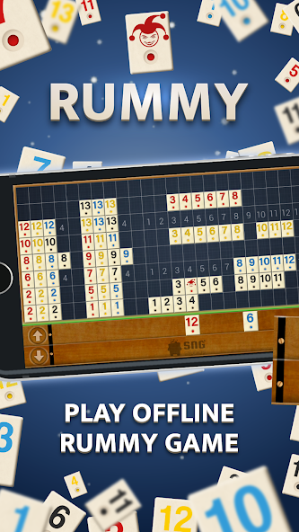 Rummy - Offline Board Game Mod Capture d'écran 0