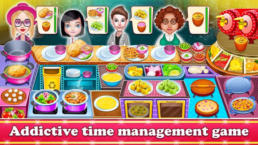 Indian Chef: Cooking Star Game 螢幕截圖 1