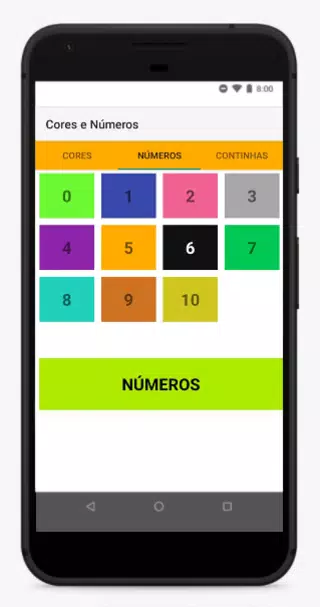 Cores e Números Screenshot 1