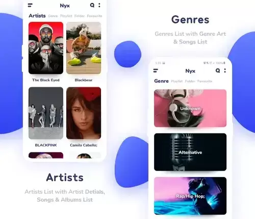 Nyx Music Player ภาพหน้าจอ 2