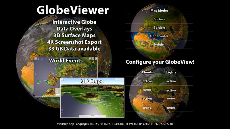 GlobeViewer Zrzut ekranu 0