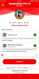 Immortality VPN Pro Captura de tela 0