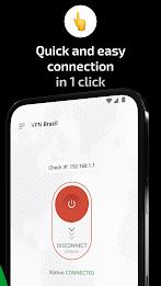 VPN Brazil - get Brazilian IP ภาพหน้าจอ 2