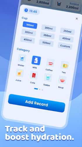 Water Reminder - Drink Tracker 螢幕截圖 1