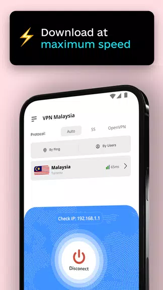 VPN Malaysia - Unlimited KL IP 螢幕截圖 3